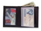 Bifold Wallet w/ Single ID OR Double ID (Not Shown)